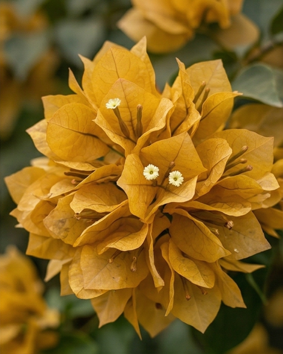 Imported Foxtail Yellow Bougainvillea Plant — view 2