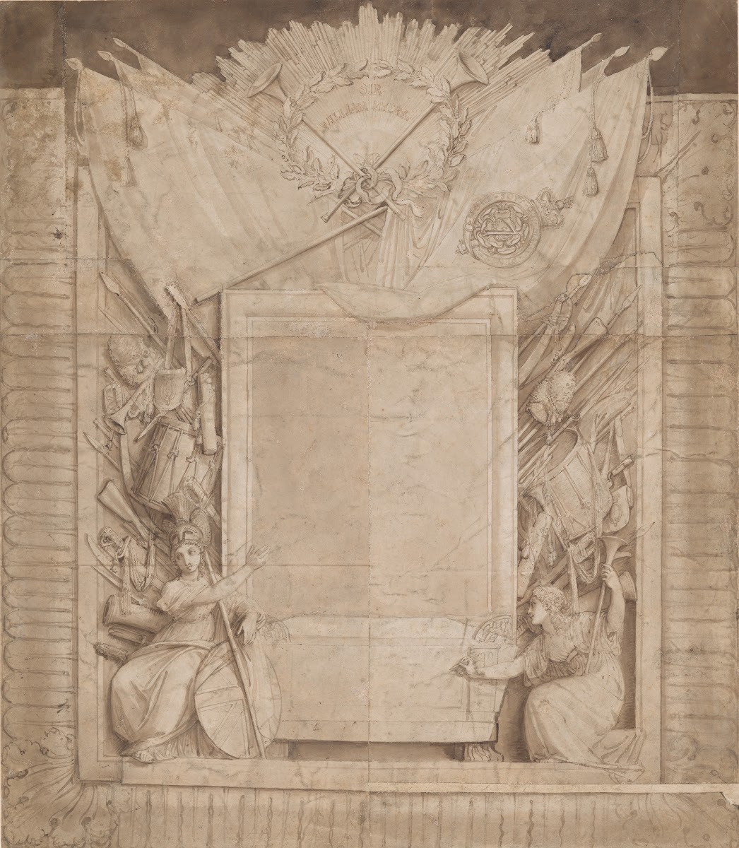 Design for a Memorial for Sir William Myers 1811