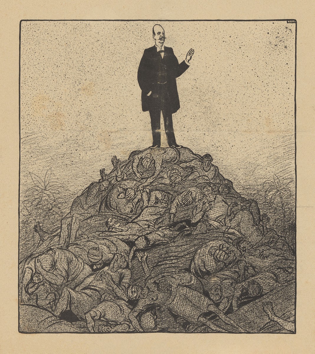 De Notenkraker 16 november 1907  Oost Indisch blind 1907