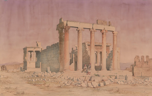 Greece Athens Erechtheion 1853