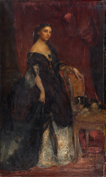 Portrait Of Lady Claude Hamilton 1860