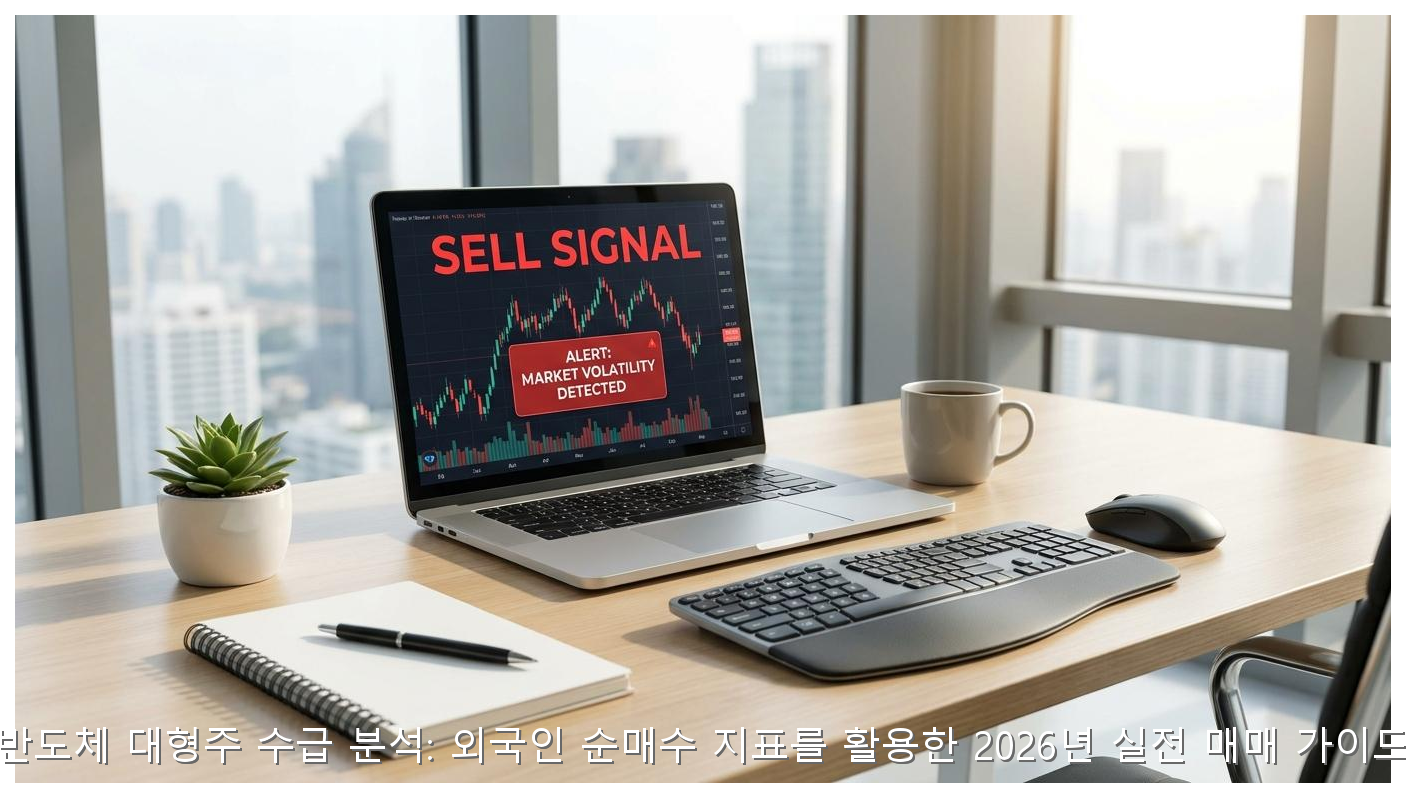 반도체 대형주 수급 분석: 외국인 순매수 지표를 활용한 2026년 실전 매매 가이드 핵심 안내 및 분석 인포그래픽 (8)