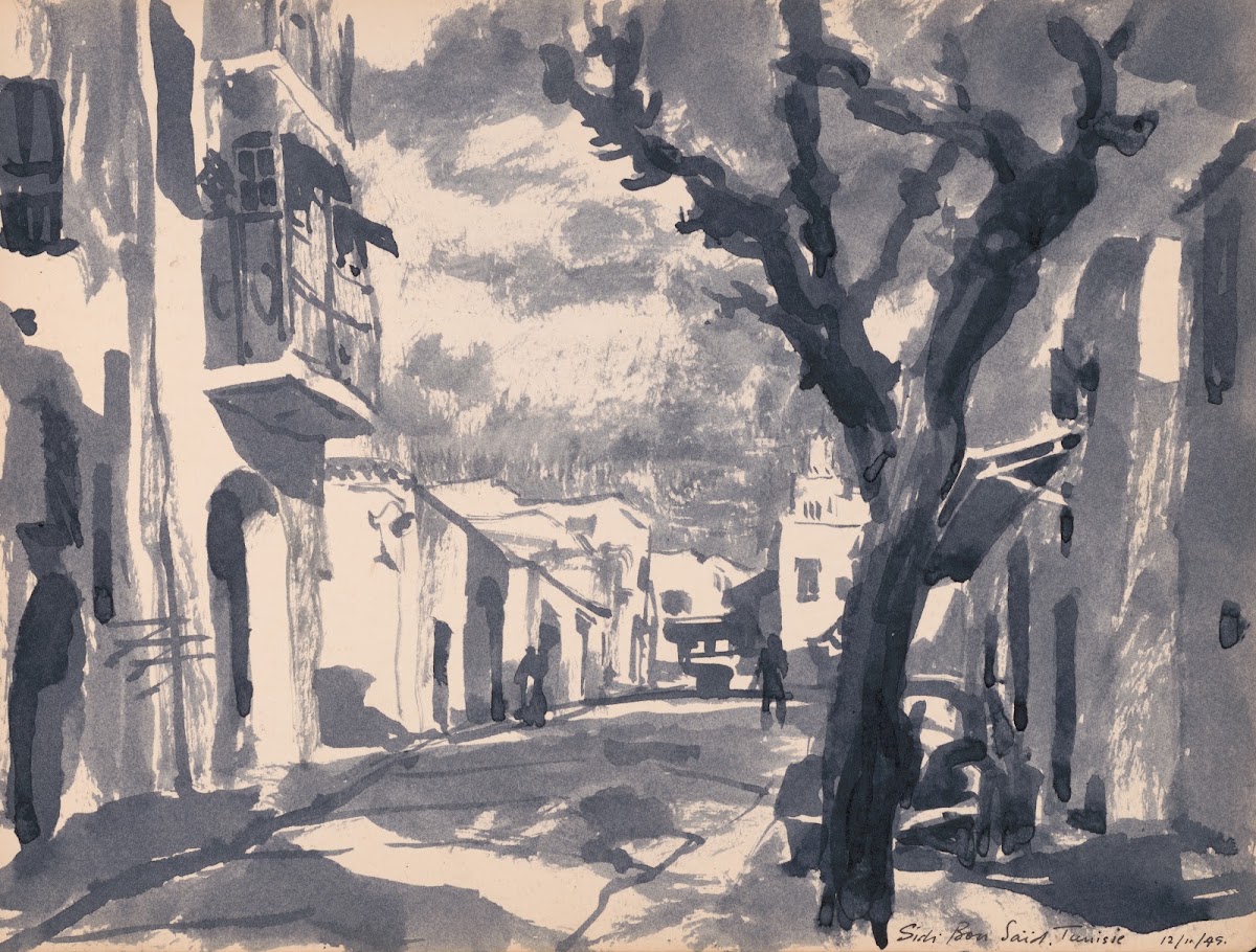 Sidi Bou Saïd Tunisie 1949