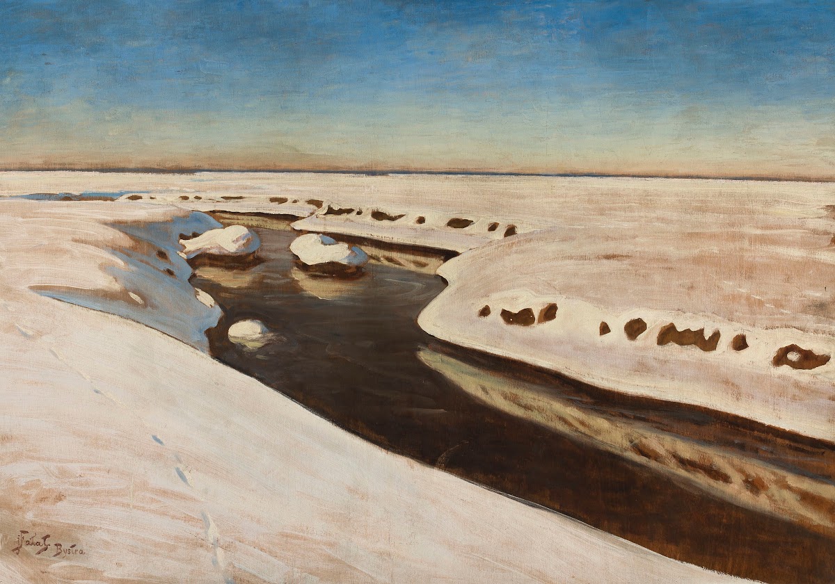 Landscape from Bystra after 1918