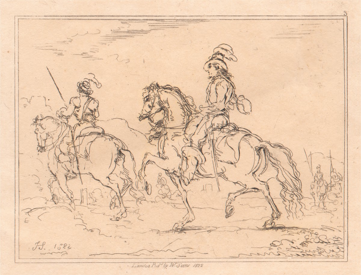 Cavalrymen etc 1821