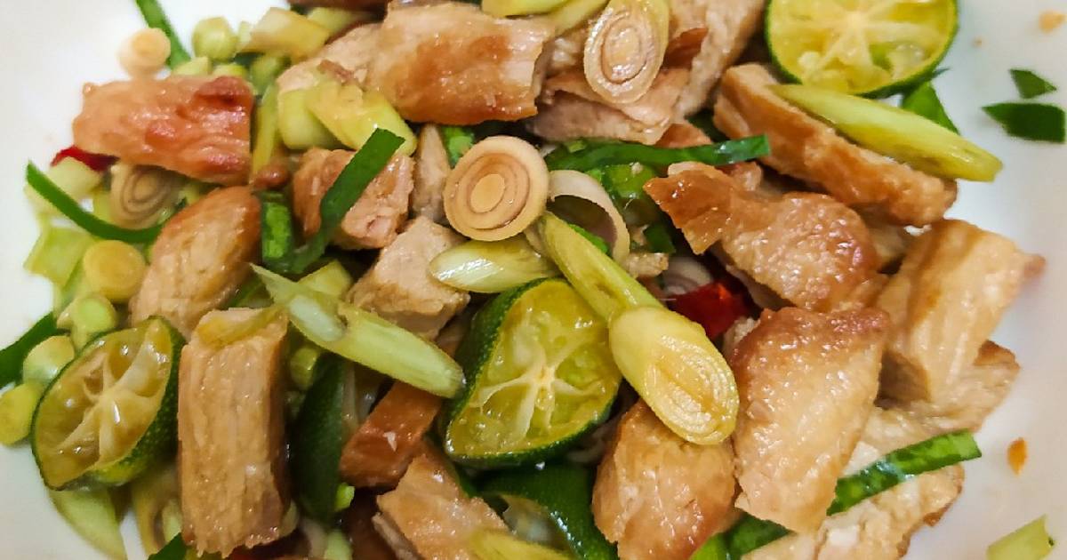 Ba chỉ sả tắc