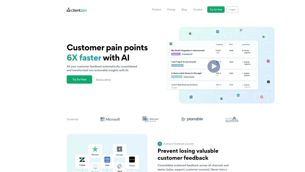 Captura de ClientZen