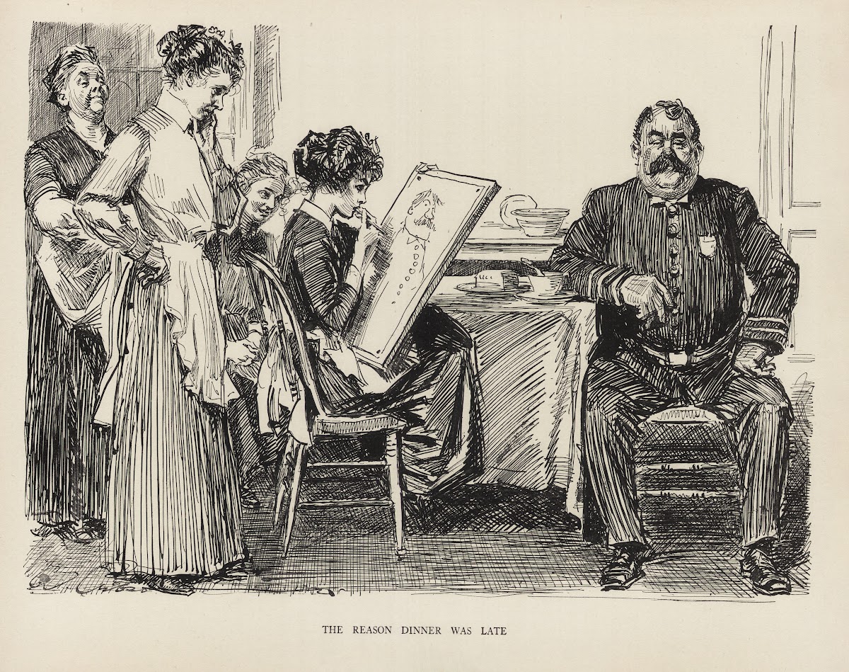 The reason dinner was late 1916