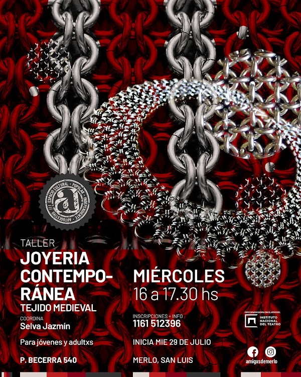 Taller de Joyería Contemporánea: Tejido Medieval