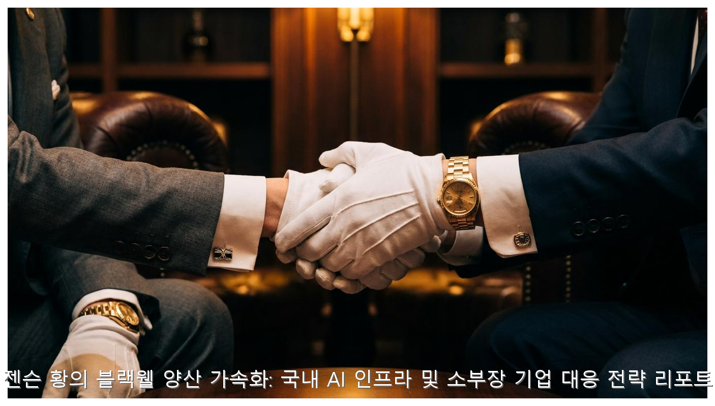 젠슨 황의 블랙웰 양산 가속화: 국내 AI 인프라 및 소부장 기업 대응 전략 리포트 핵심 안내 및 분석 인포그래픽 (3)