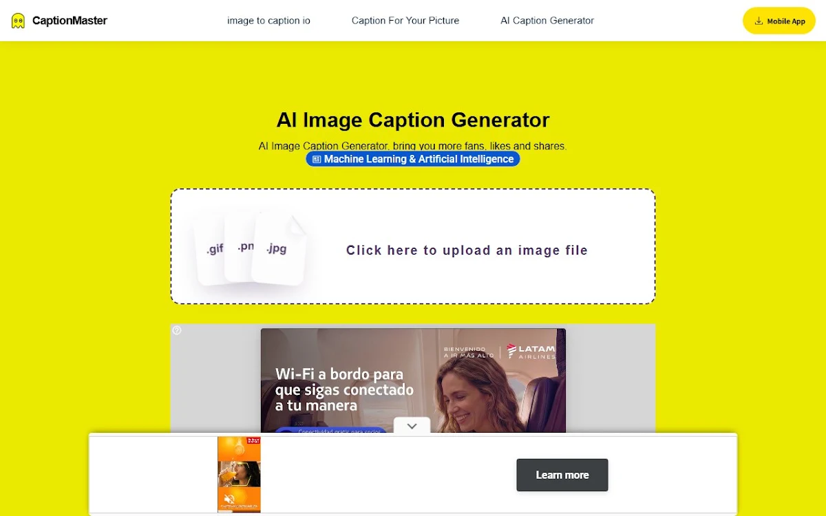 Captura de CaptionMaster