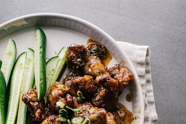 Thịt Bò Chiên Giòn Sốt Mật Ong