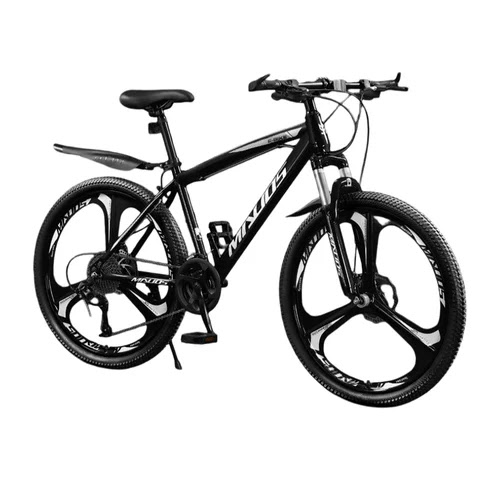 벡스터 고성능 MTB 자전거 21단 산악 출퇴근 입문용 성인 학생, 1개, 170cm, 24인치/블랙/삼각휠