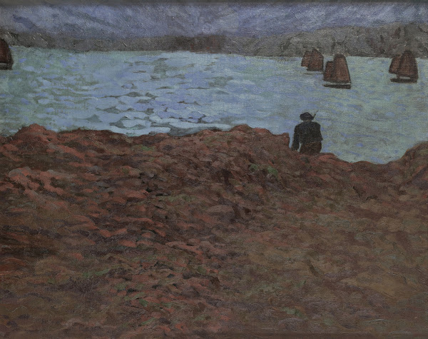 Pêcheurs Et Bateau De Pêche circa 1890 92