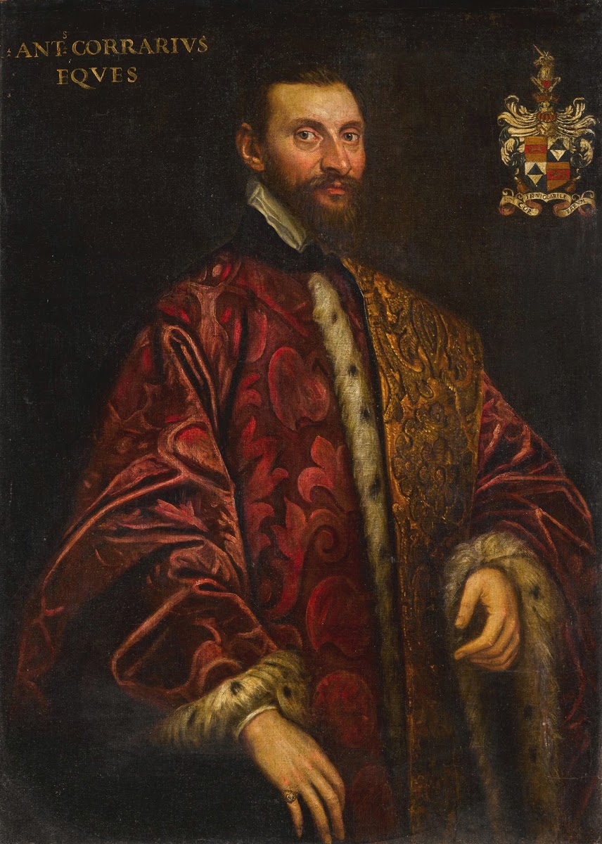 Portrait of a Venetian Senator possibly Marc Antonio Correr