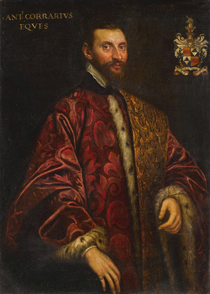Portrait of a Venetian Senator possibly Marc Antonio Correr