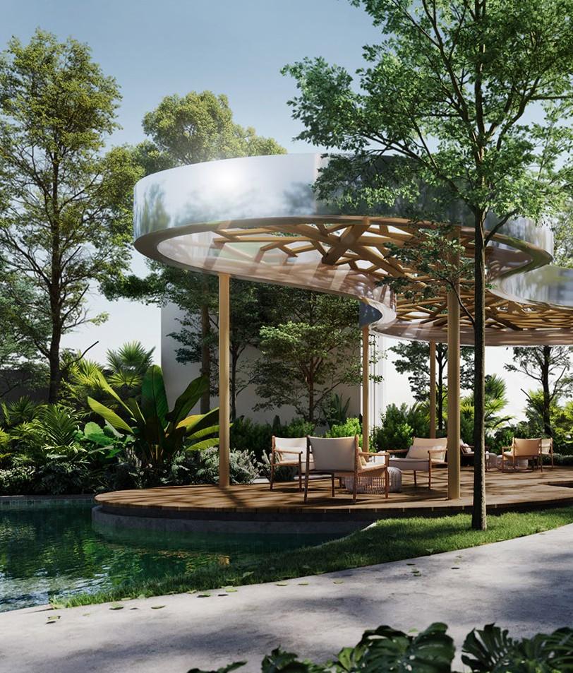 Alora Residences — garden pavilion 2