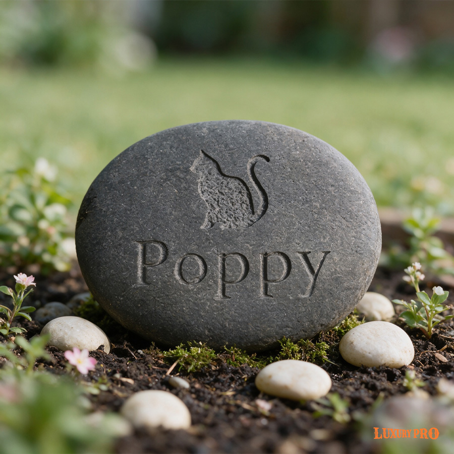 Pet Tombstone Memorial Stone