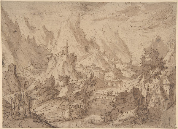 Mountainous Landscape with Tobias and the Angel 15751631