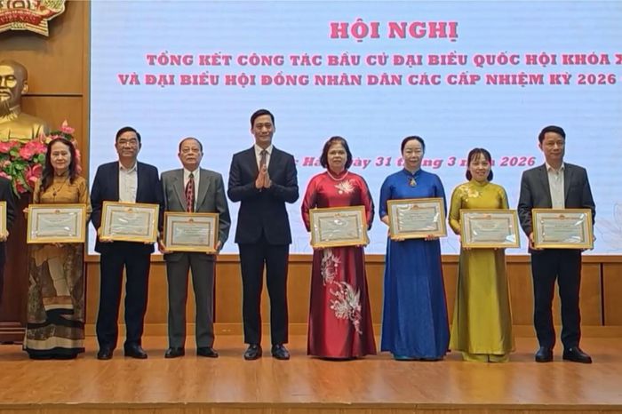 Phường Ngọc Hà tổng kết công tác bầu cử - Đài Phát thanh và truyền hình Hà Nội
