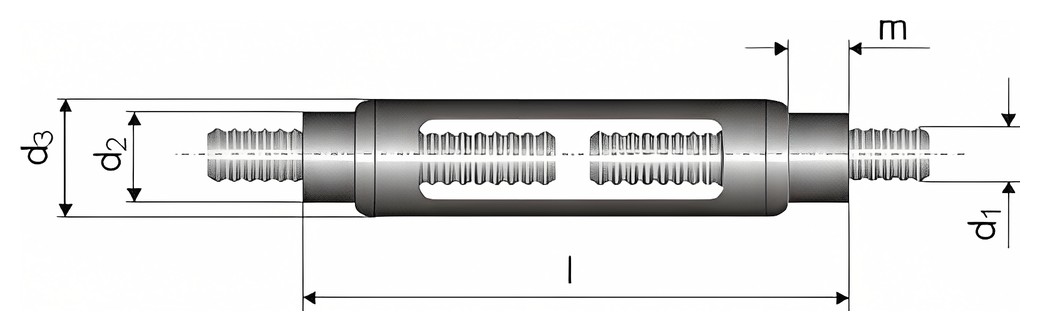 DIN 1478 - 80 – Technical drawing
