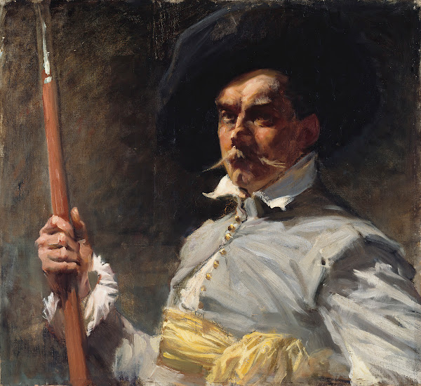 Self Portrait in 17th Century Costume 1889