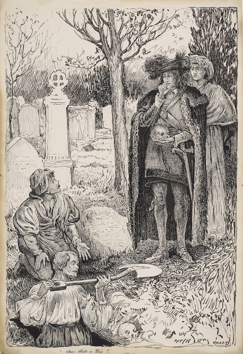 Hamlet Prince of Denmark Whose skull is this 1917 1918
