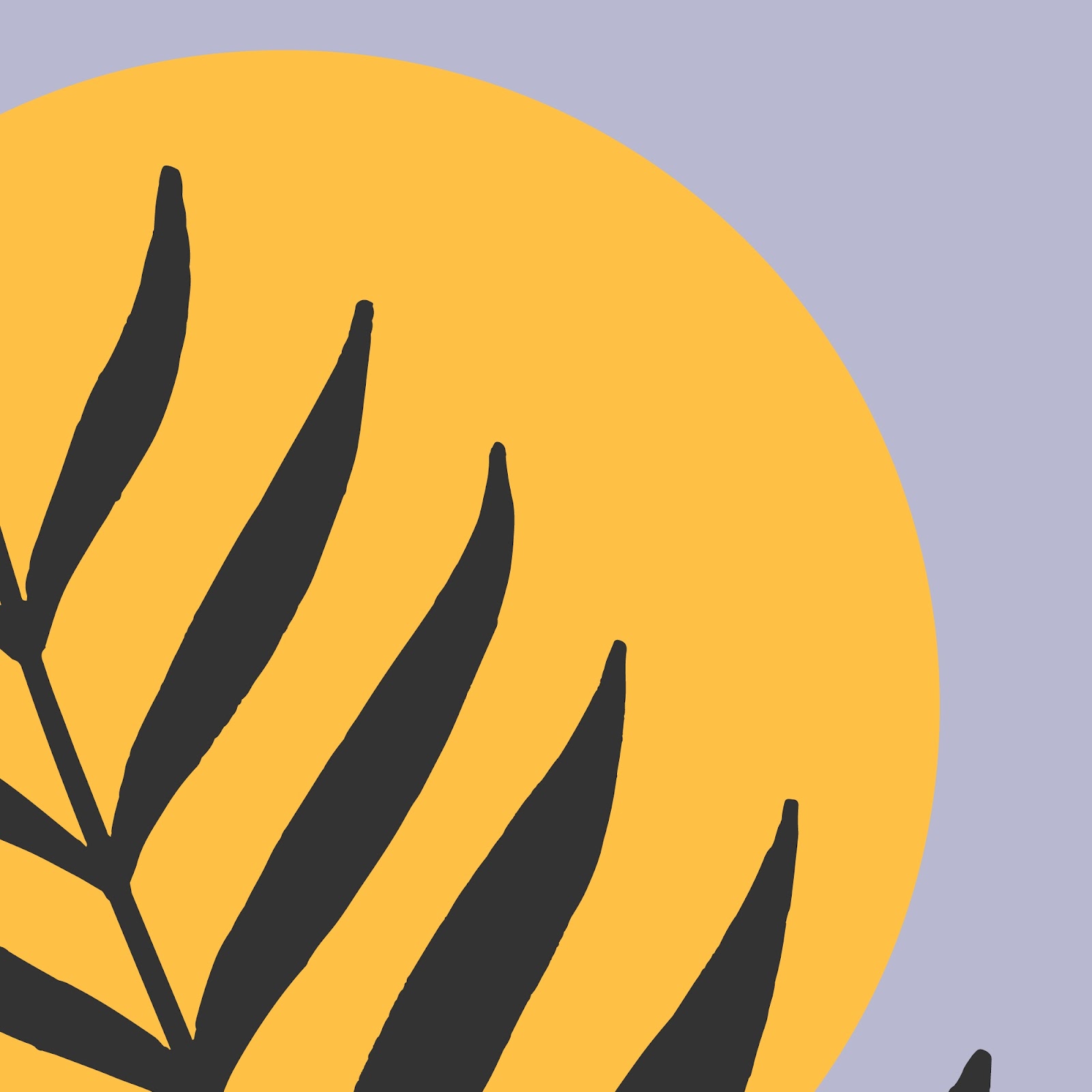 Download Abstract Art, Tropical Illustration, Botanical Print, Graphic Design 2K iPhone