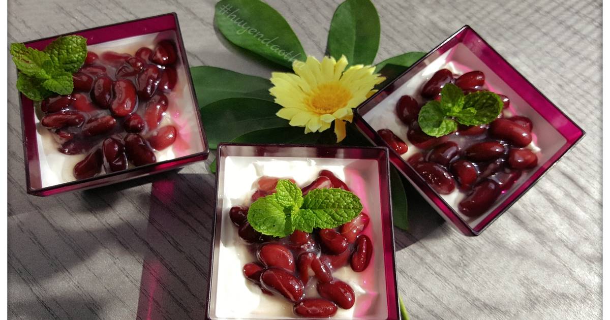 Sữa chua Đậu đỏ 🍧