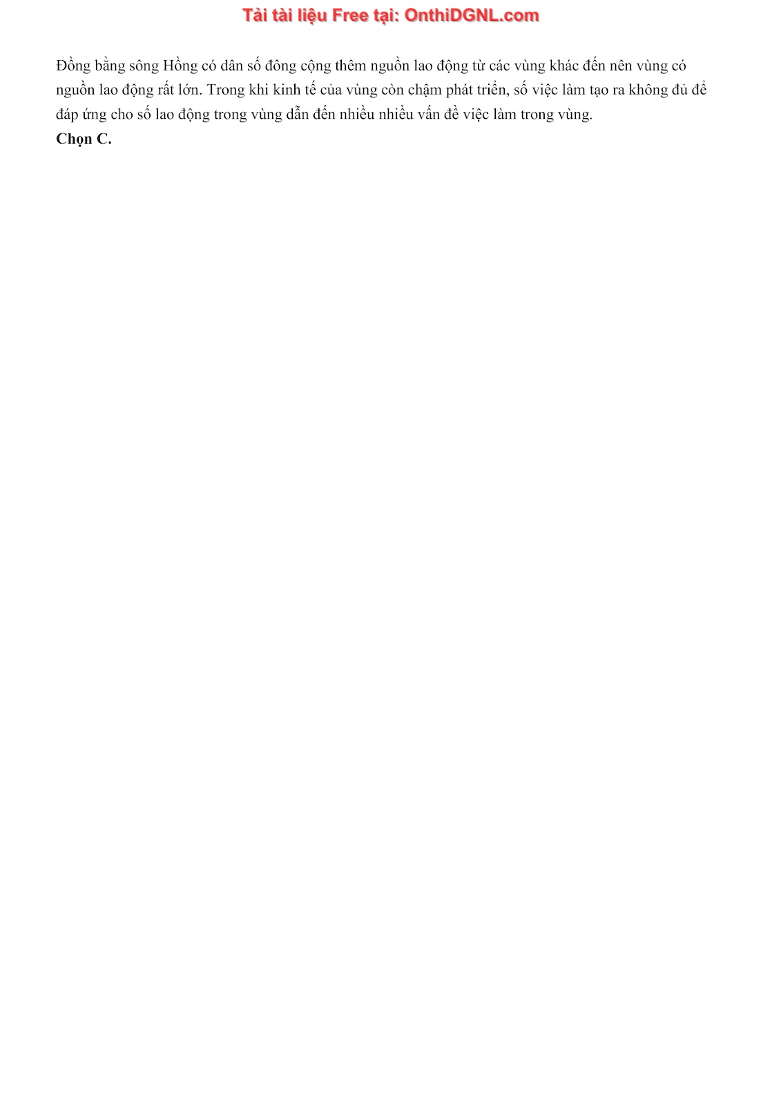 150bài tập môn Địa Lý - Ôn thi ĐGNL ĐHQG TP hà nội Phần 4