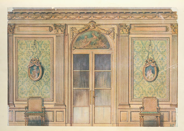 Salle a manger Louis XVI 1907