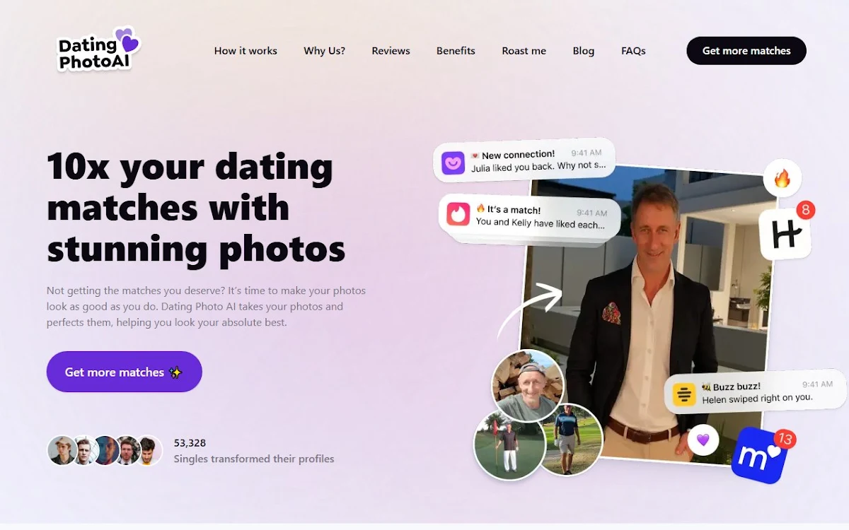 Captura de Dating Photo AI