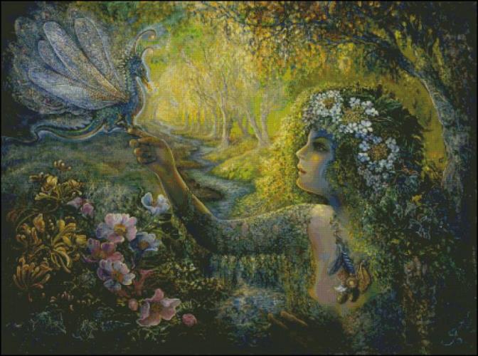 CMP 220415 Dryad And The Dragonfly