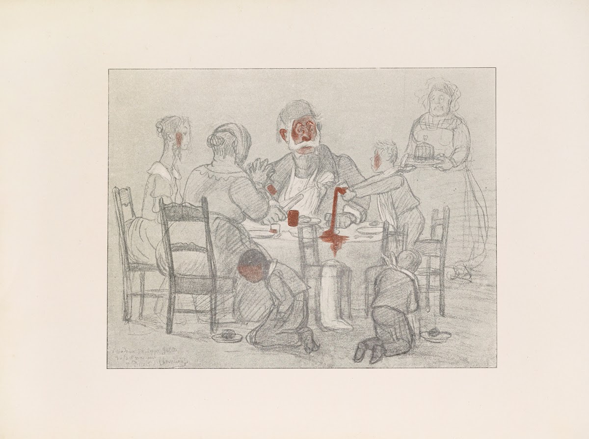 Les caricatures de Puvis de Chavannes Pl39 1906