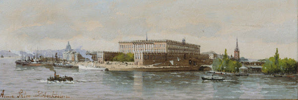 View Of The Royal Palace Stockholm