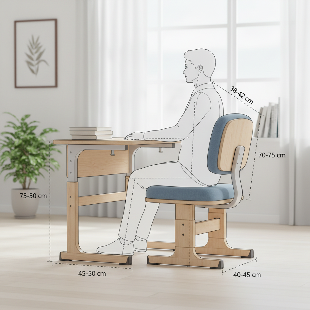 ukuran-kursi-mahasiswa-ergonomis