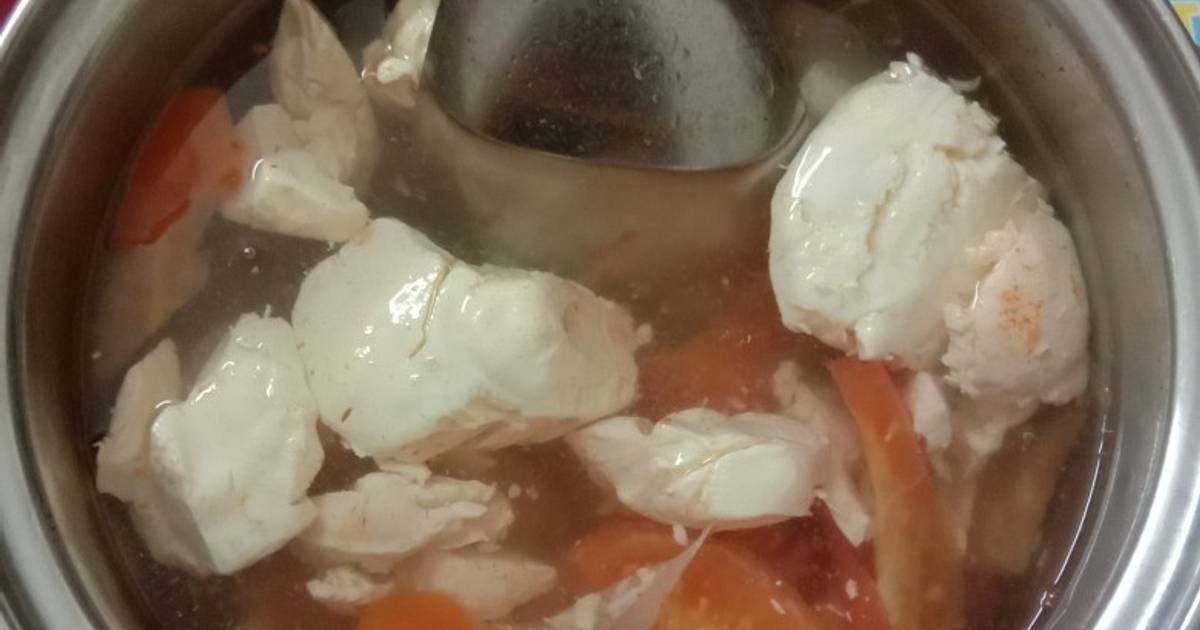 Canh cà chua đậu hũ non
