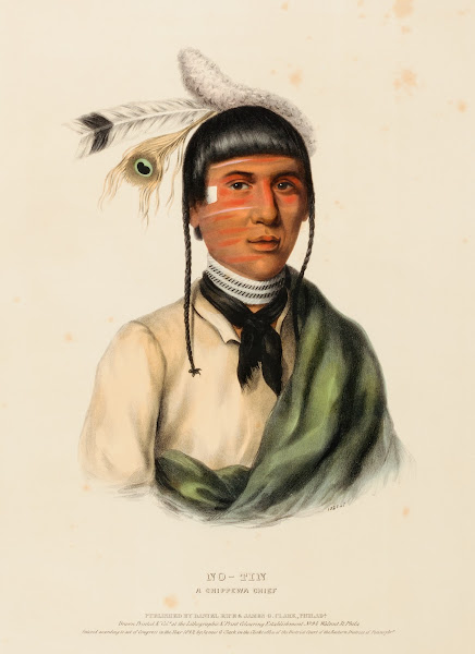 No Tin A Chippewa Chief 1842