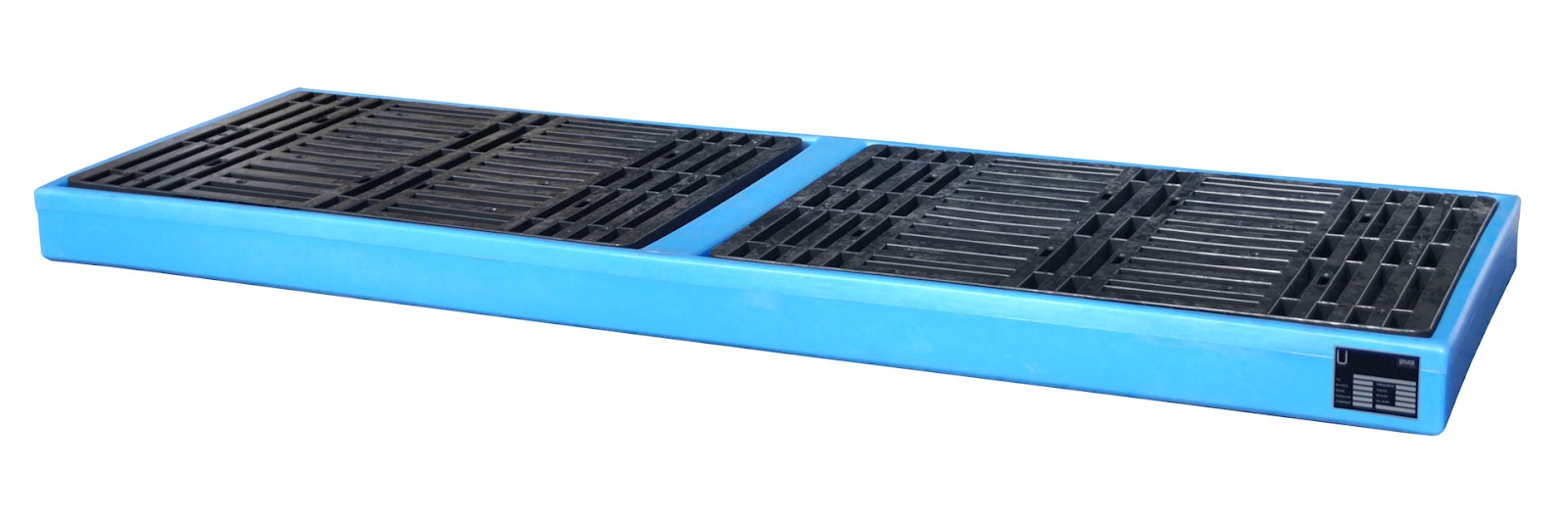 GREEN-LINE PE-Bodembeschermbak BWPS-PE 300, van robuust polyethyleen, blauw