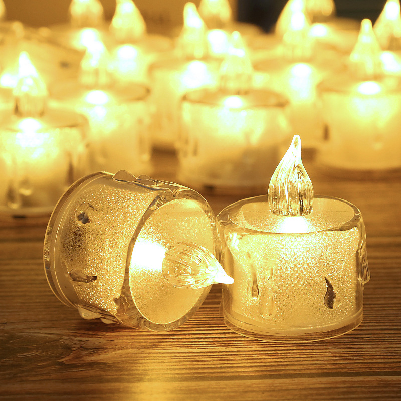 LED Tealight, Decorative Crystal Look