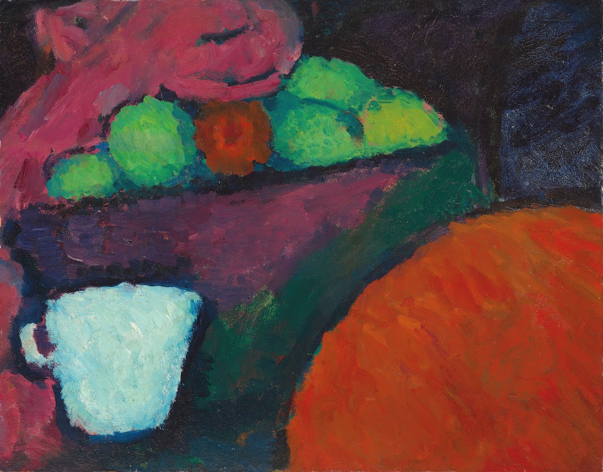 Stilleben mit Tasse circa 1908