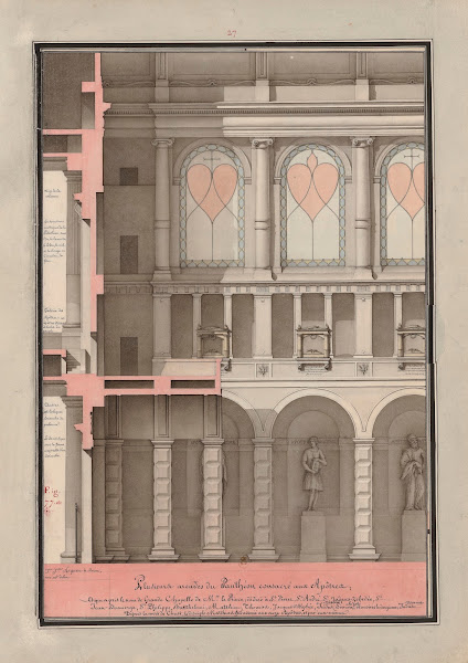 Plusieurs arcades du Panthéon consacré aux Apôtres 1777 1825
