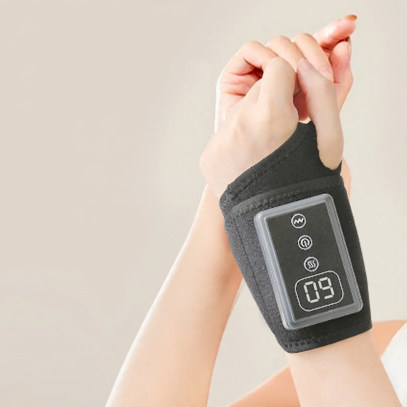 Wrist heat massage device with timer