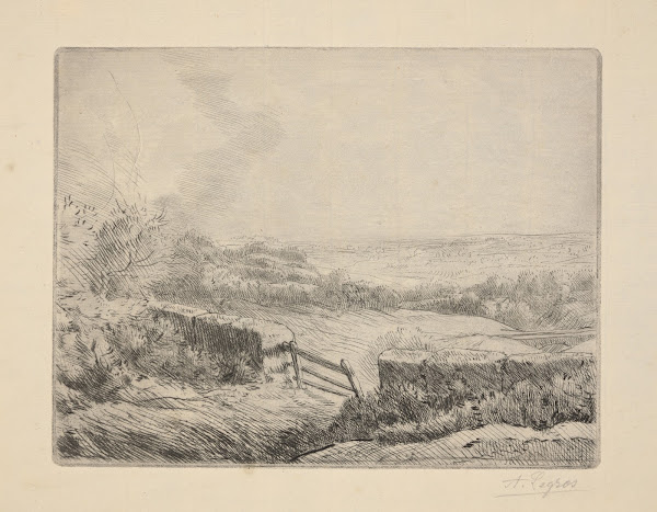 Lentree du champThe meadow gate
