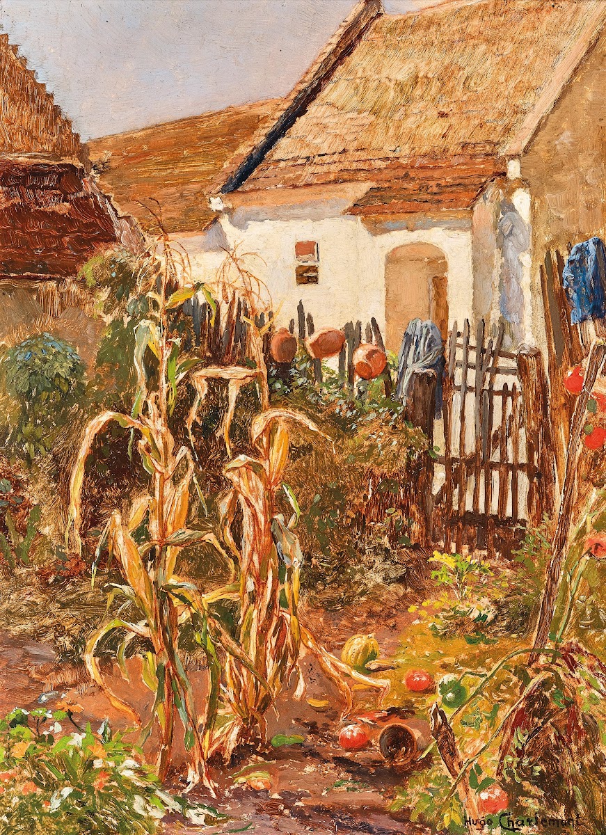 A rustic garden in the Wachau region