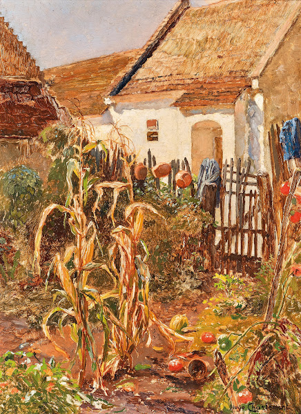 A rustic garden in the Wachau region