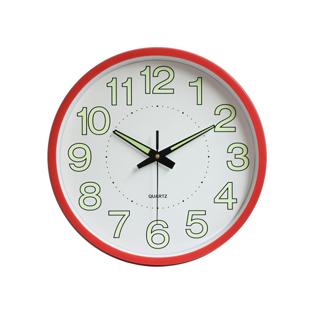 Quarz-Wanduhr, Kunststoff, Zeiger, 20–40 cm