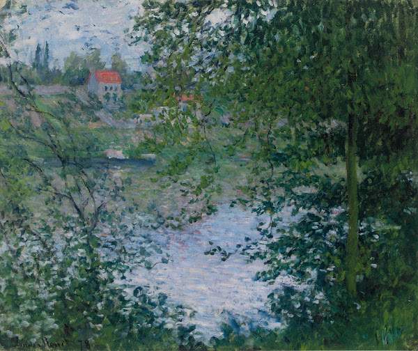 À Travers Les Arbres Île De La Grande Jatte 1878