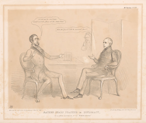 Rather sharp practice in diplomacy Or a curious illustration of the Entente Cord