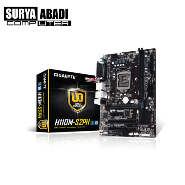 MOTHERBOARD GIGABYTE GA-H110M-S2PH